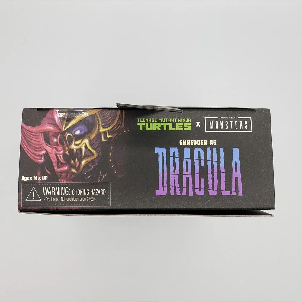 New SHREDDER DRACULA NECA Universal Monsters Ninja‎ Turtles Reel Toys